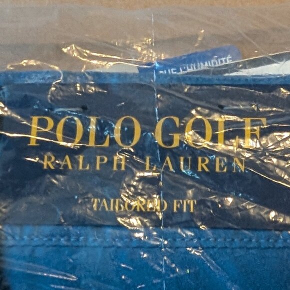 Ralph Lauren Blue Polo Golf Pants Tailored Fit Mens 36x32 NWT - Picture 13 of 14